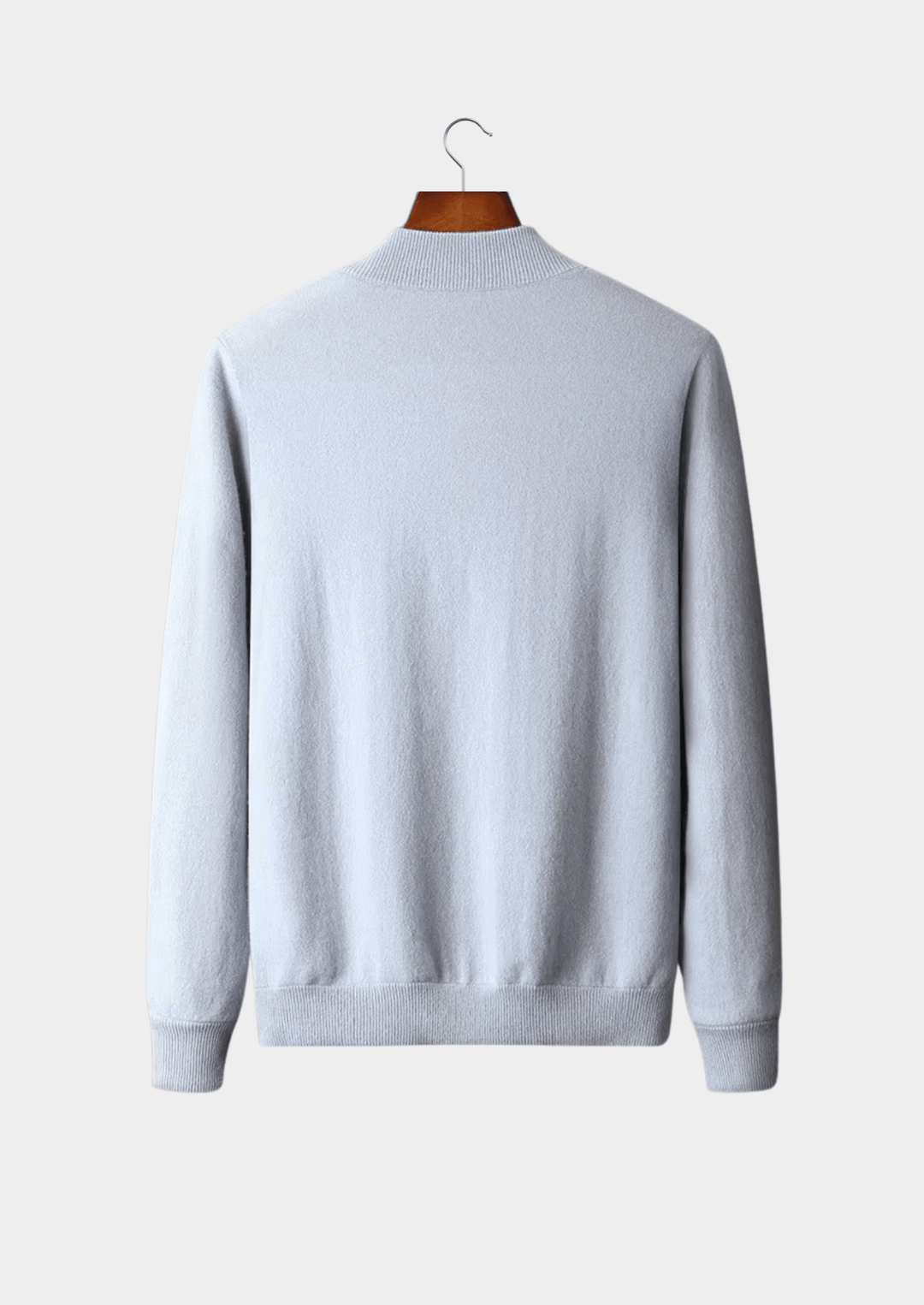 WOOL ZIP CARDIGAN